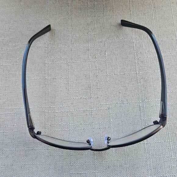 Vintage AO Eyeglasses Frame American Optical Safety Dark Brown Glasses Wrap Styl main image 8